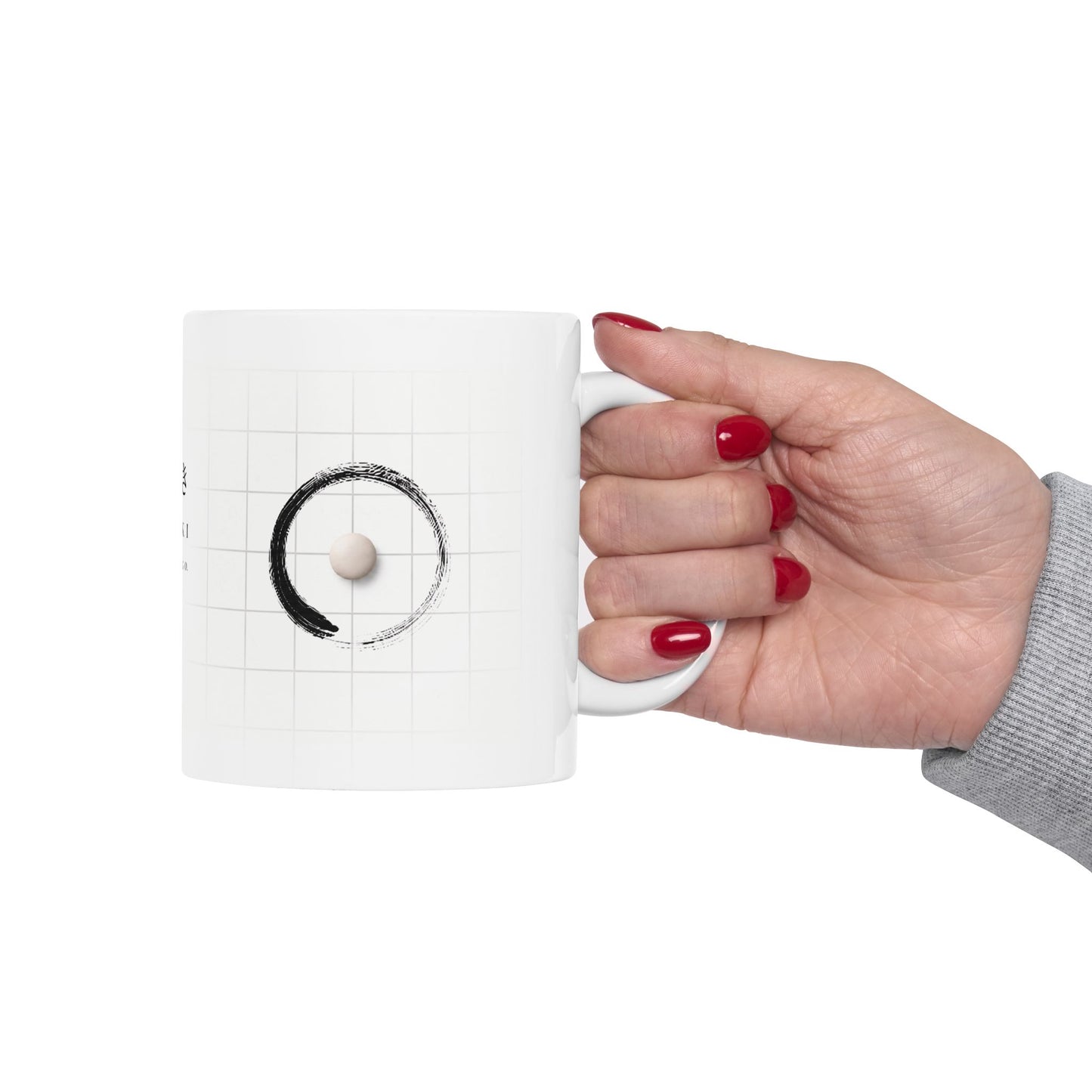 Tenuki Go Mug — Letting Go | Baduk Weiqi Strategy Tea & Coffee Cup