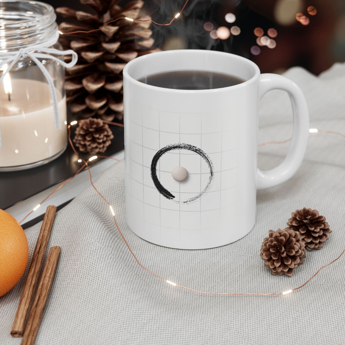 Tenuki Go Mug — Letting Go | Baduk Weiqi Strategy Tea & Coffee Cup