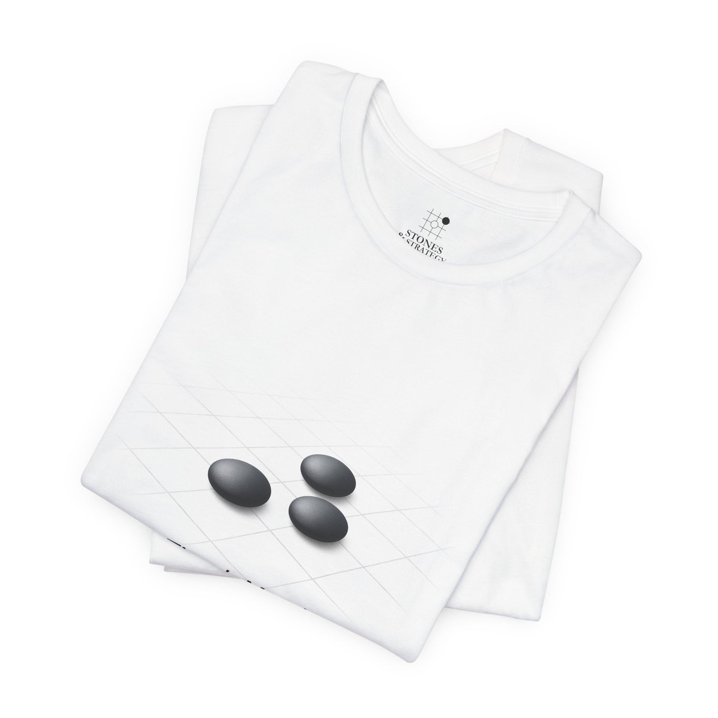 Go T Shirt Tigers Mouth - Hidden Power | Minimal Baduk Weiqi Strategy Shirt