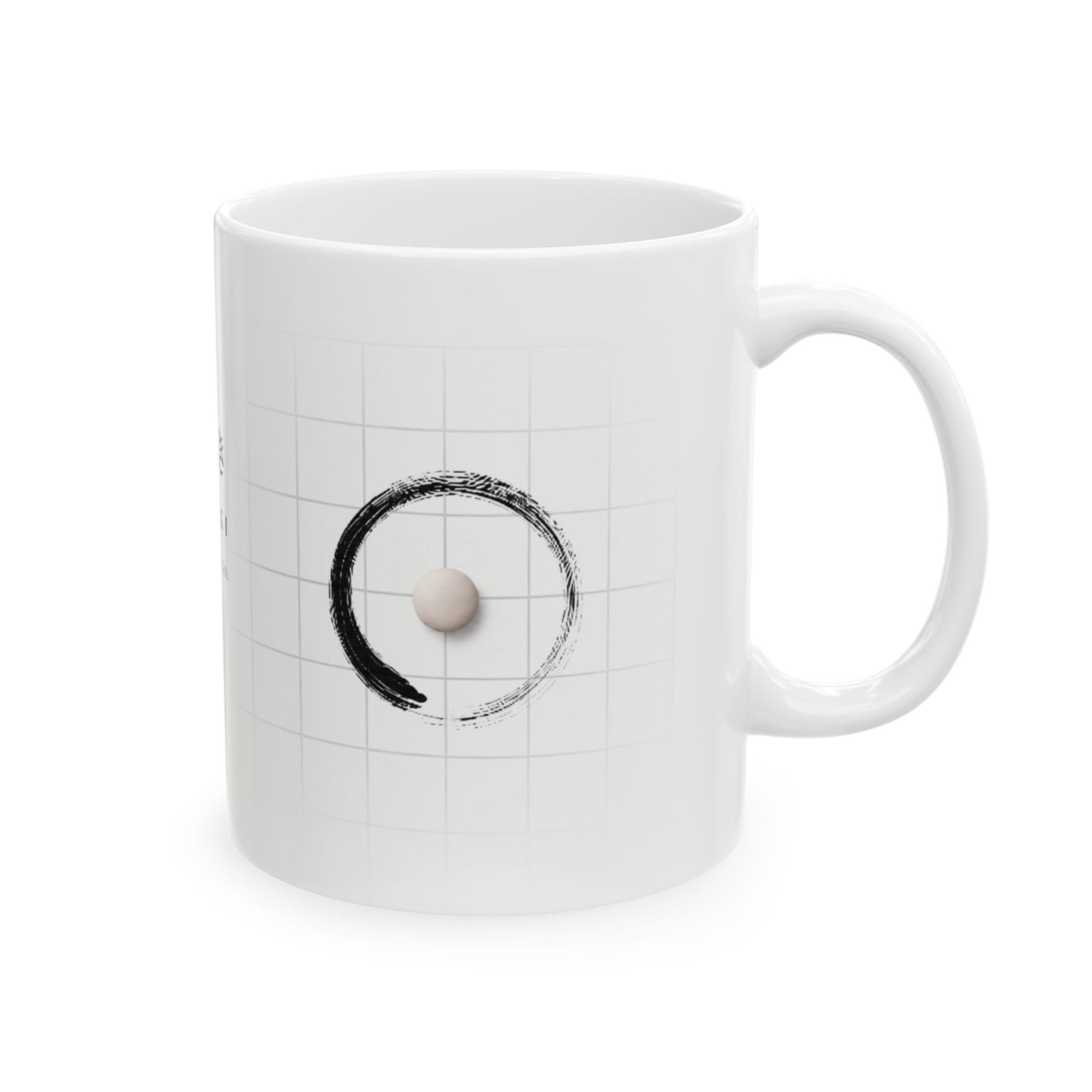 Tenuki Go Mug — Letting Go | Baduk Weiqi Strategy Tea & Coffee Cup