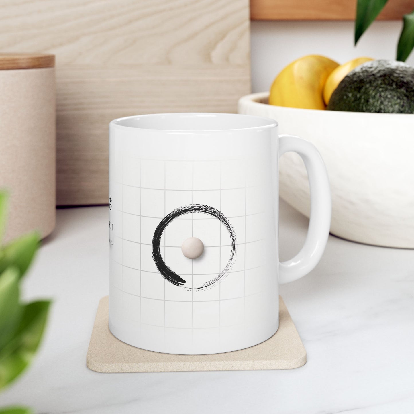 Tenuki Go Mug — Letting Go | Baduk Weiqi Strategy Tea & Coffee Cup