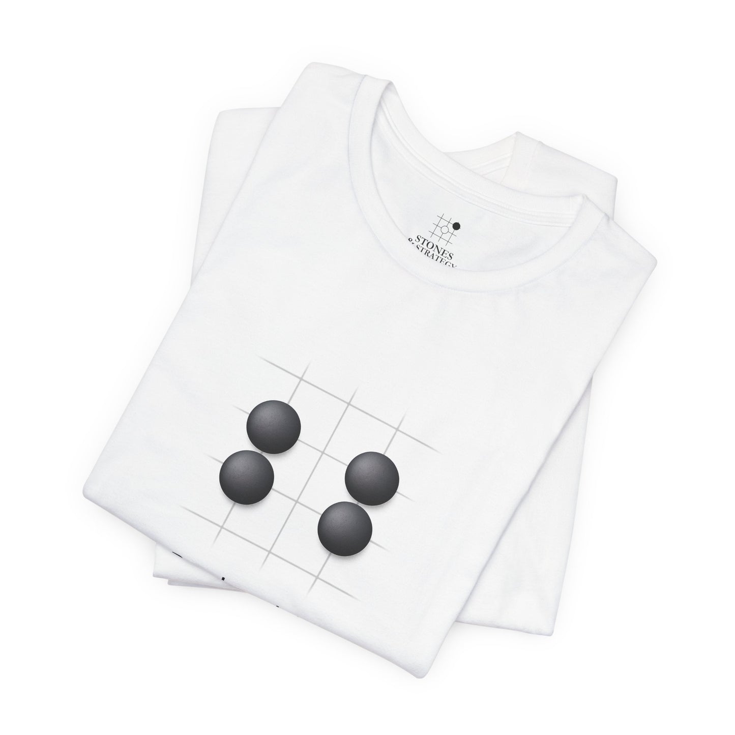 Go T Shirt Bamboo Joint Take no Fushi Strength | Minimalist Baduk Weiqi Shirt