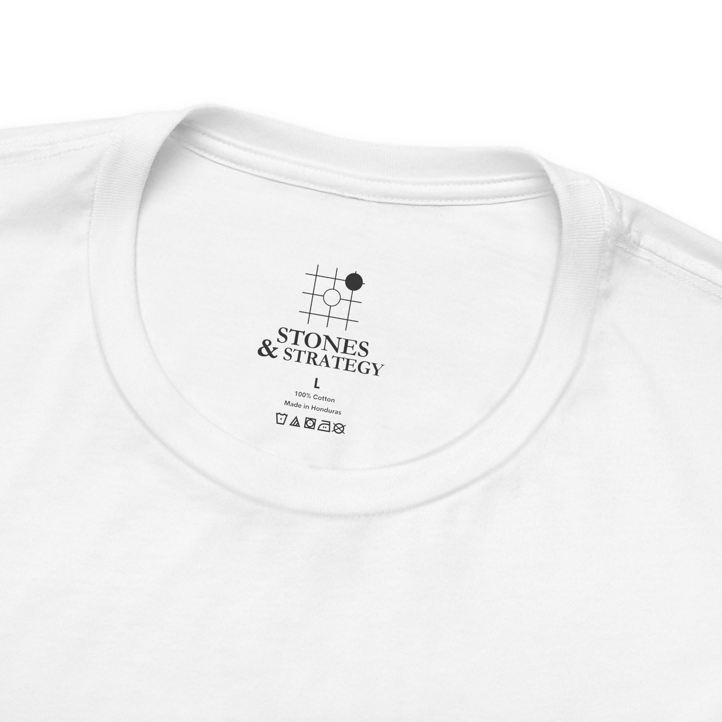 Go T Shirt Enso Zen T Shirt - The Divine Move (Kami no Itte) | Minimal Baduk Weiqi Strategy Shirt