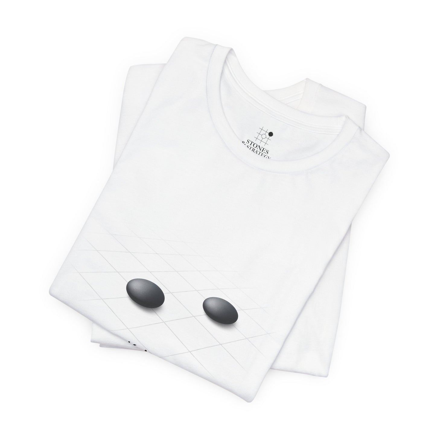 Go T Shirt Keima - Tactical Leap | Minimal Baduk Weiqi Strategy Shirt